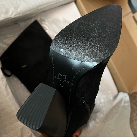 Marc Fisher Okun Thigh High Boots in Black, Size 5 New in Box EXCELLENT! - Picture 7 of 9